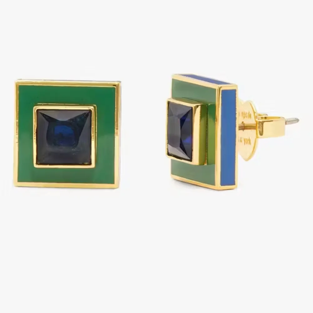 Kate Spade Mod Square Studs